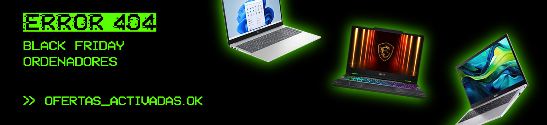 Ofertas Black Friday en Ordenadores