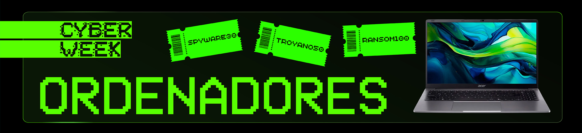 Ofertas Cyber Week en Ordenadores