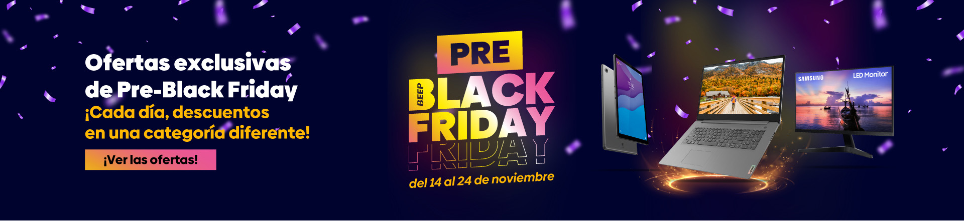 OFERTAS BLACK FRIDAY BEEP